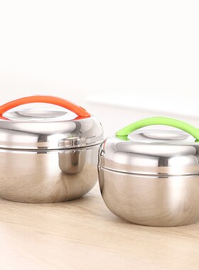 Double Layer Lunch Box Thermal Insulated Food Container Stai