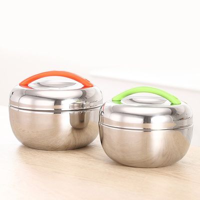 Double Layer Lunch Box Thermal Insulated Food Container Stai