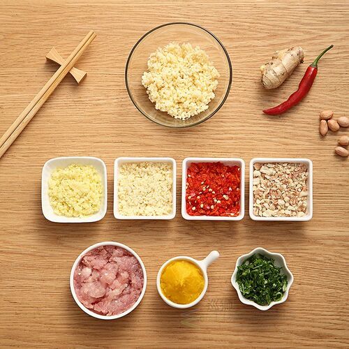 Mini Pepper Chopper Garlic Cutter Mixer Blender Manual Meat