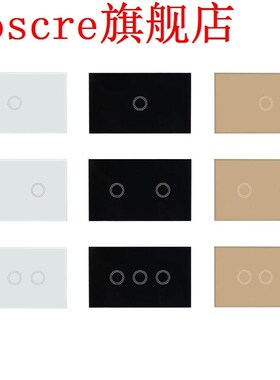 AC110-240V 50/60HZ Waterproof Tempered Glass Panel 120 Type