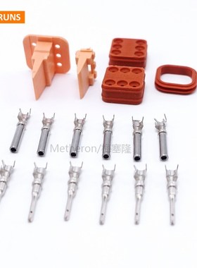 10 Sets Kits Brand New 6Pin/way Deutsch Super Sealed Waterpr