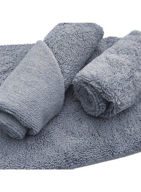 380gsm Edgeless Microfiber Cloth No Top Edge Detailing Towel