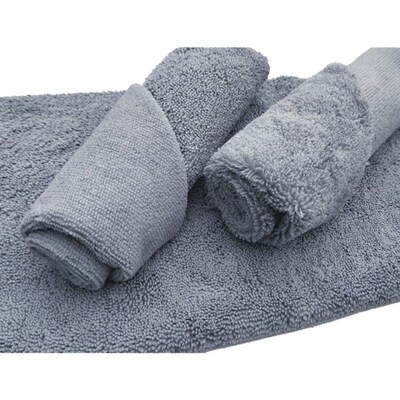 380gsm Edgeless Microfiber Cloth No Top Edge Detailing Towel