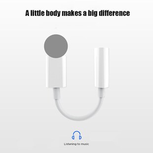 Headphone Adapter For iPhone 11 X XR 7 8 AUX Earphone Adapt