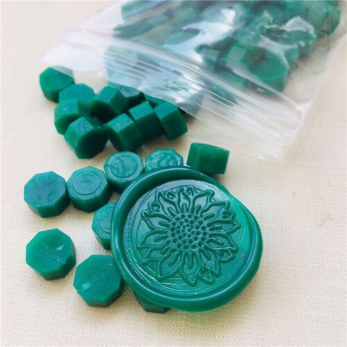vintage sealing wax tablet pill beads granule/grain/strip st