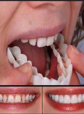 Perfect Oral Hygiene for Bad Teeth Smile Veneer No Toxic Pr