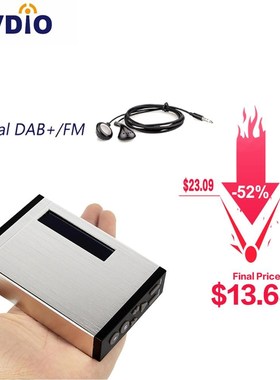 FM RDS Radio Pocket Digital DAB Receiver Portable DAB+/DAB R