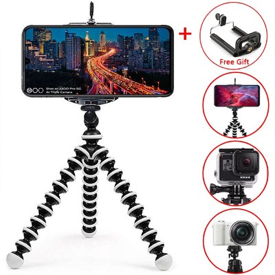 Phone Tripod Mini Flexible Octopus Tripod For iPhone Samsung