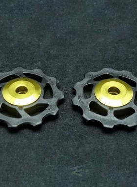 2pcs MTB Road Bike Ceramic Pulley 7005 Aluminum Alloy Rear D