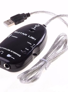 Wholesale Hot Guitar Cable Audio USB Link Interface Adapter