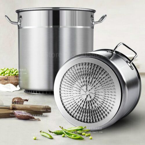 Energy-saving soup barrel stainless steel with lid thickened