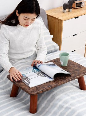 Solid wood Japanese tatami tea table contracted HangJi windo