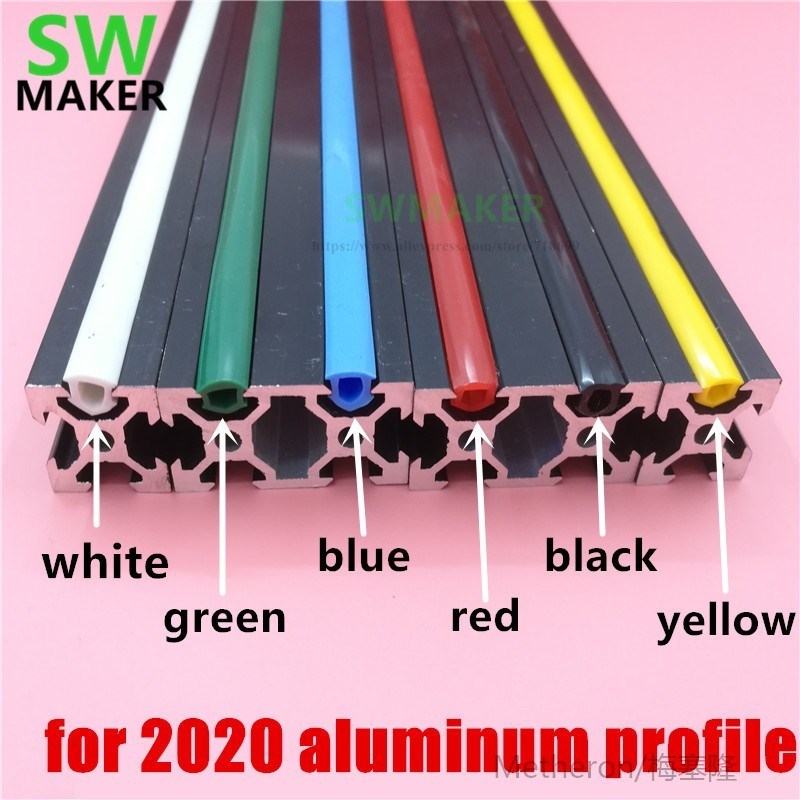 CNC C-Beam machine DIY part 20 series 6mm flat seal for 2020