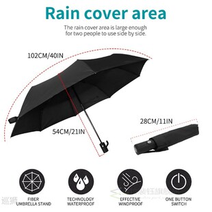 Car logo Automatic Umbrella Rain Portable for Mercedes Benz