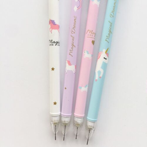 3X al Dream nicorn Press Automatic Mechanical Pencil Writing