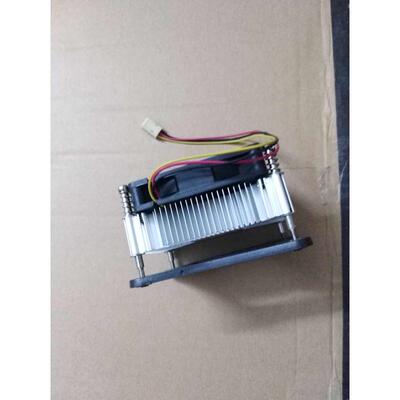 全新台式机865/845主板CPU散热器478针奔4/A73电脑风扇免架螺丝