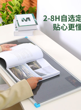 加热超大办公室桌面学生写字暖手防水发热钢化玻电热台板璃暖桌垫