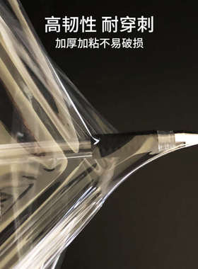 缠绕膜打包膜包装膜50大卷pe膜工业保鲜膜塑料薄膜透明搬家拉伸膜