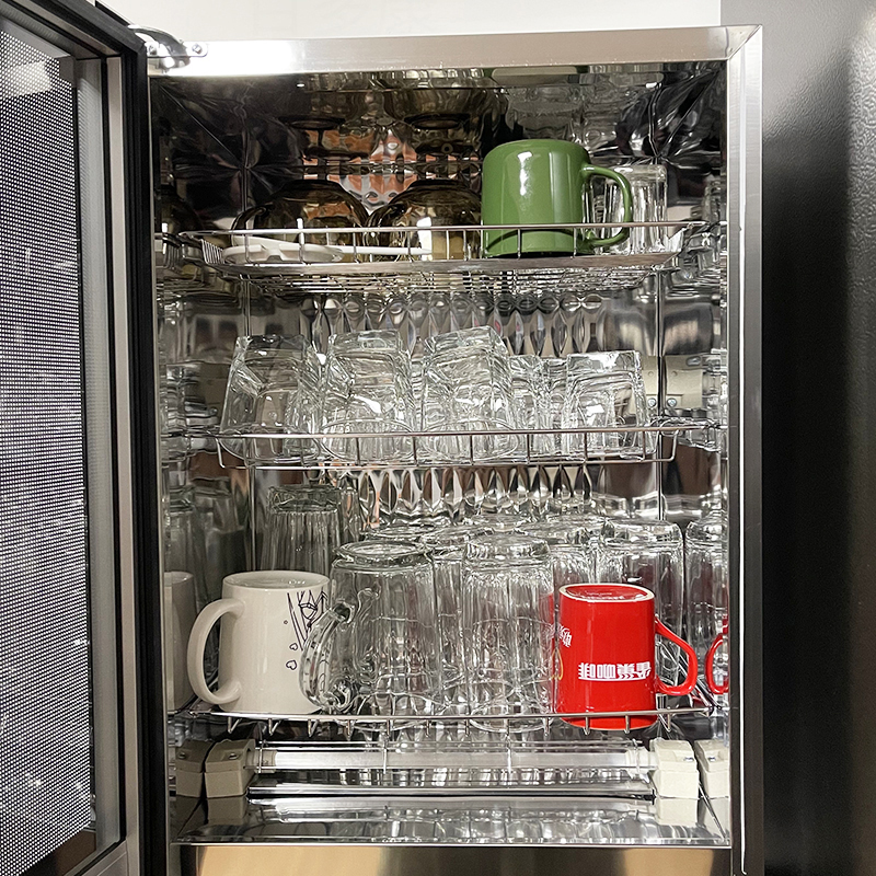 桌面杯子茶具消毒柜消毒柜杯子专用迷你茶杯消毒柜小型茶具消毒柜