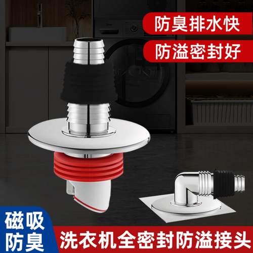 阳台洗衣机专用下水接头