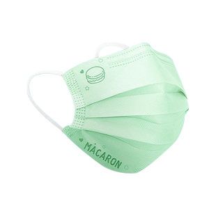 马卡龙色医用外科一次性医疗级口罩三层成人可爱女高颜值单独包装