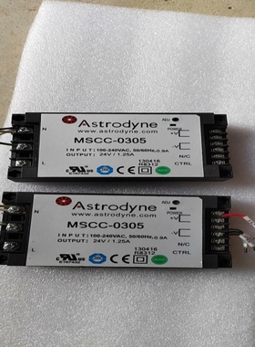 【议价】【议价】astrodyne电源模块mscc一0305100一240