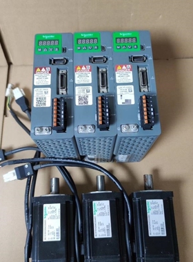 【议价】【议价】400W伺服电机套装,驱动器型号LXM16DU04M