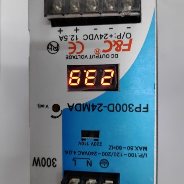 【议价】FP300D-24MDA F&C嘉准导轨式开关电源FP300D24MDA 300W 2