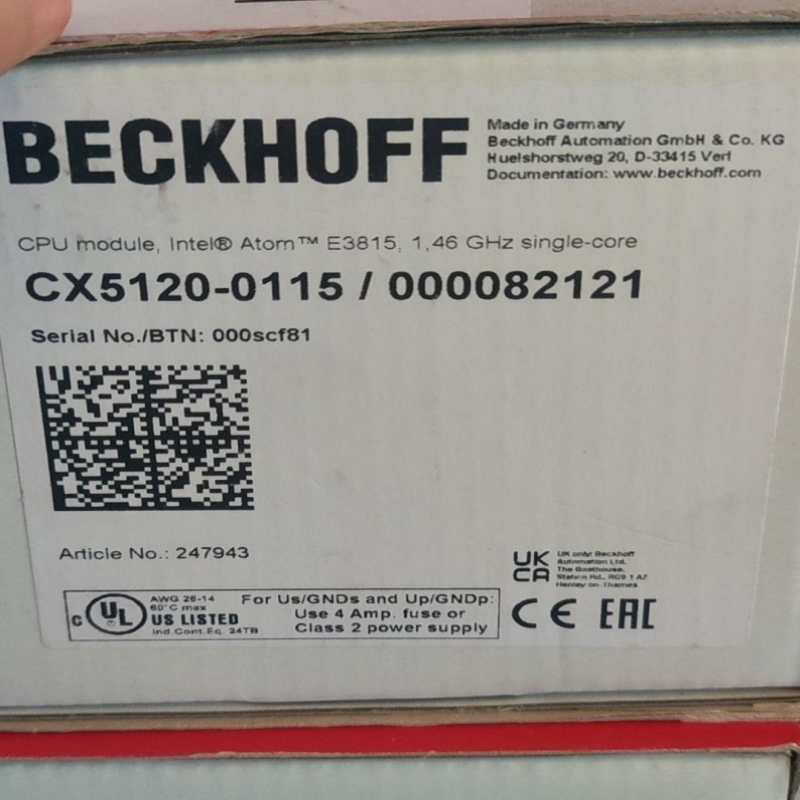 【议价】【议价】黑色cpu模块型号cx5120-0115 包含授权t