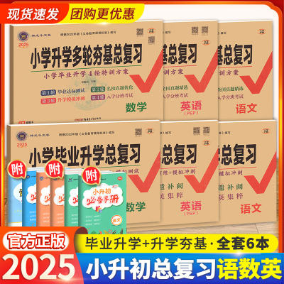 小学生毕业升学复习语文数学英语