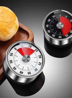 Magnet Adsorption Kitchen Timer Mechanical Alarm Clock Cooki