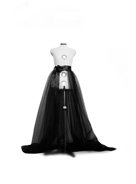 ge Mesh Long Maxi Skirt Bottom Cover Up Black White Red Blue