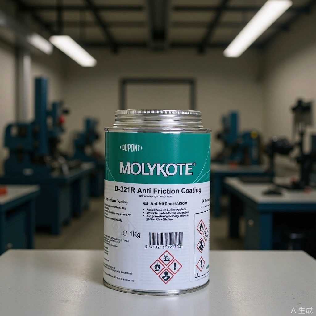Molykote 摩力克 D-321R 室温快固减摩涂层1kg 二硫化钼润滑油脂