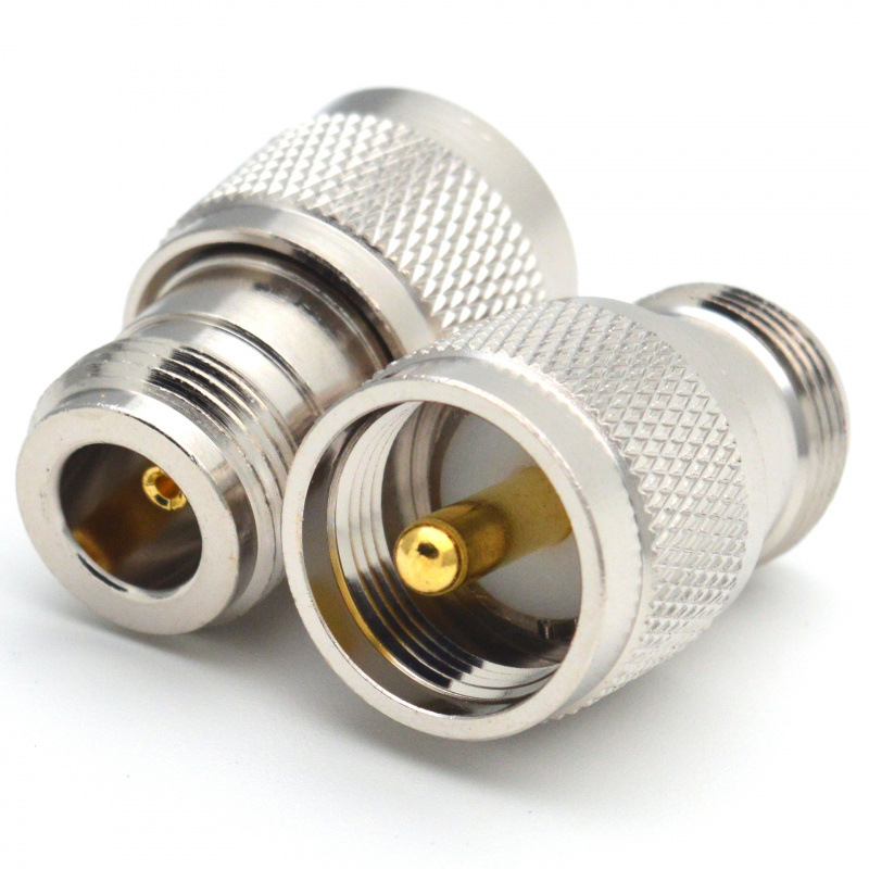 射频转换头N头转UHF公转母转接头