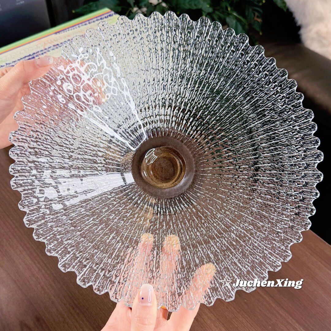 【加大号】简约水果盘客厅家用糖果盘零食收纳摆放盘子大大号