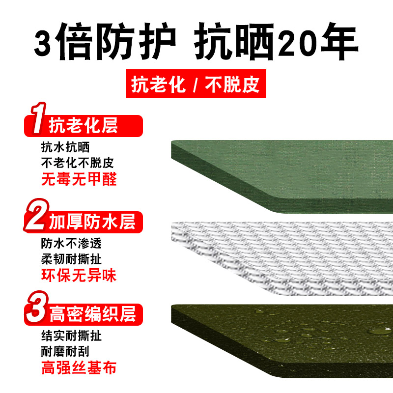 帆布防雨布防水布遮阳布篷布防水防晒加厚货车雨布棚布雨棚遮雨布