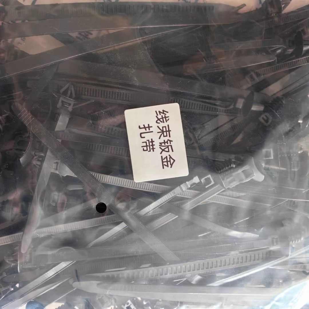 扎带式卡扣不锈钢扎带金属卡扣电箱汽车线束固定扎带卡扣打包带扣