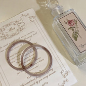 百搭圈 超仙温柔叮当镯小众仿玉细冰种小细条手镯中式 干枯玫瑰