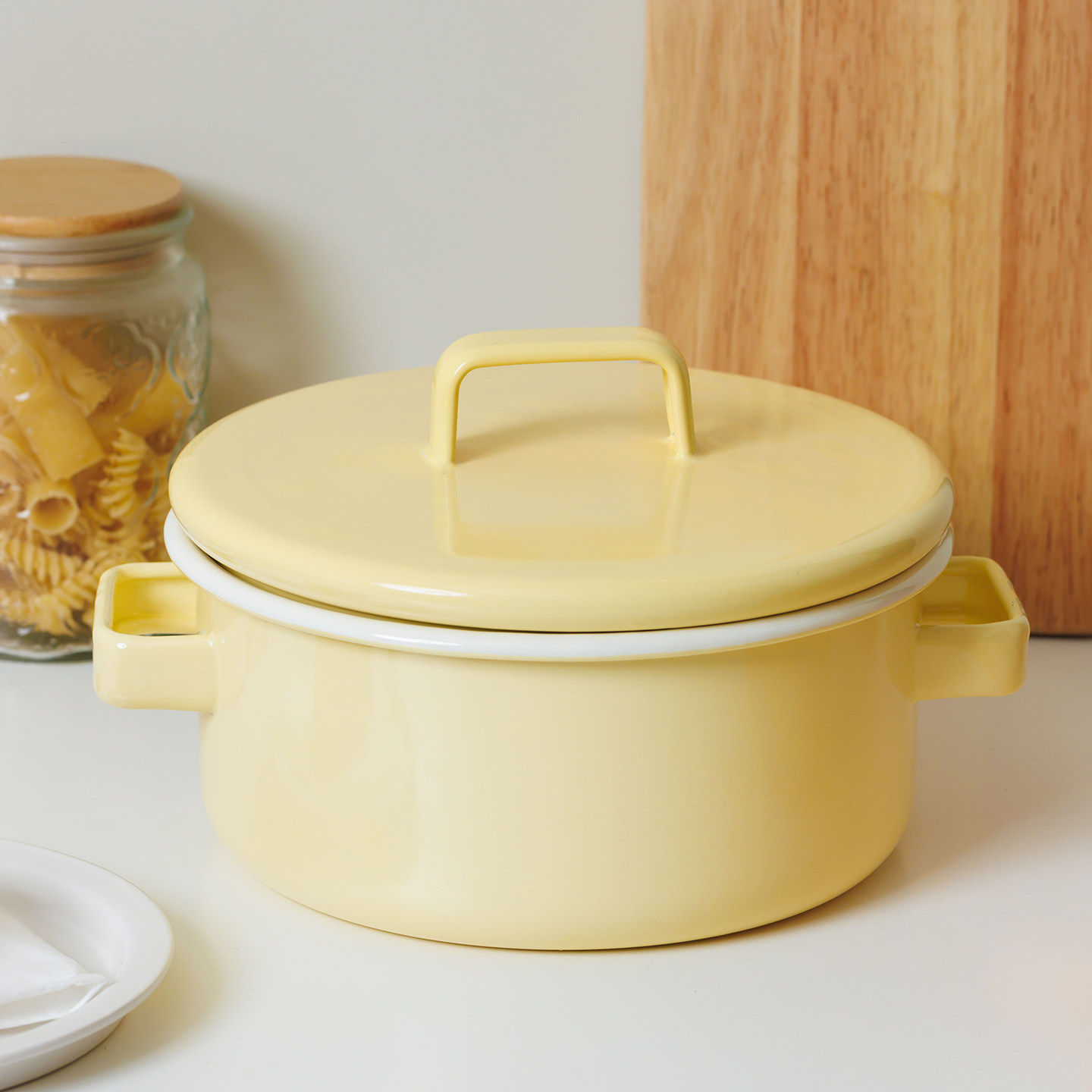 搪瓷电磁炉汤锅家用2025新款非陶瓷燃气专用双耳加厚食品级平底盆,厨房/烹饪用具,汤锅/汤桶/卤肉桶,淘宝优惠券,粉丝福利购,淘宝优惠卷