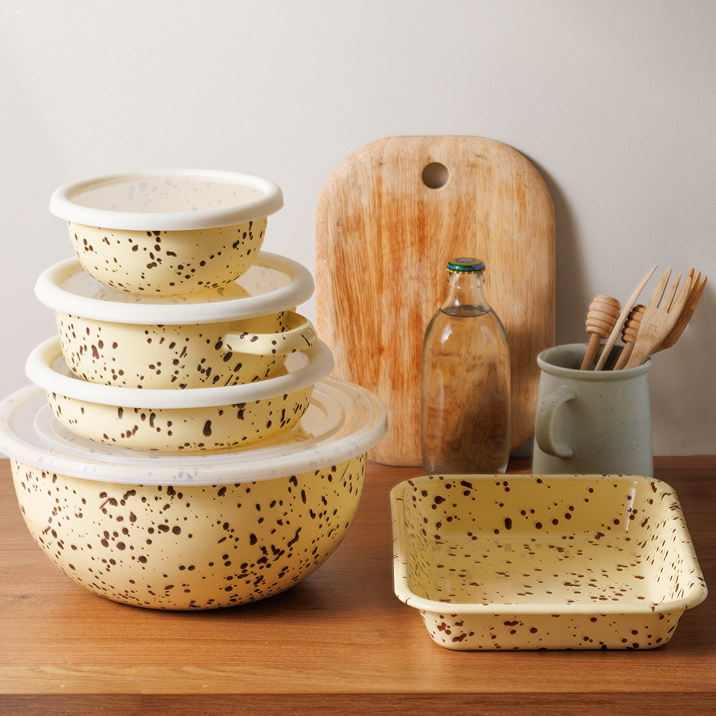 2025新款泼墨酸奶碗ins风高颜值餐具日式搪瓷盘子套装漂亮高级感,餐饮具,餐具瓷器套装,淘宝优惠券,粉丝福利购,淘宝优惠卷