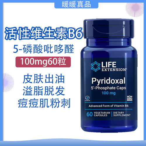 活性维生素B6磷酸呲哆醛P5P60粒