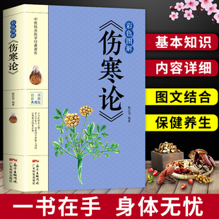 国学经典 35元 任选5本彩色图解版 伤寒杂病论张仲景正版 中医基础