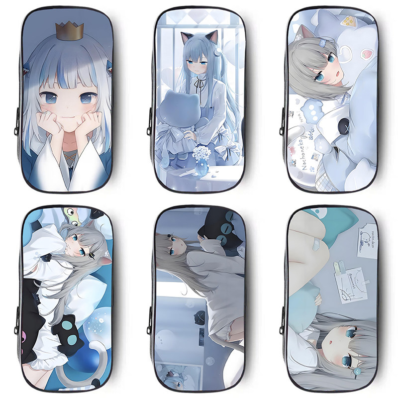 猫羽雫小学生用多功能文具盒儿童幼儿园简约铅笔盒女孩子铅笔袋男