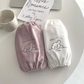 成人儿童学生手袖 韩版 头防污 护袖 秋冬季 可爱袖 套女ins潮简约套袖