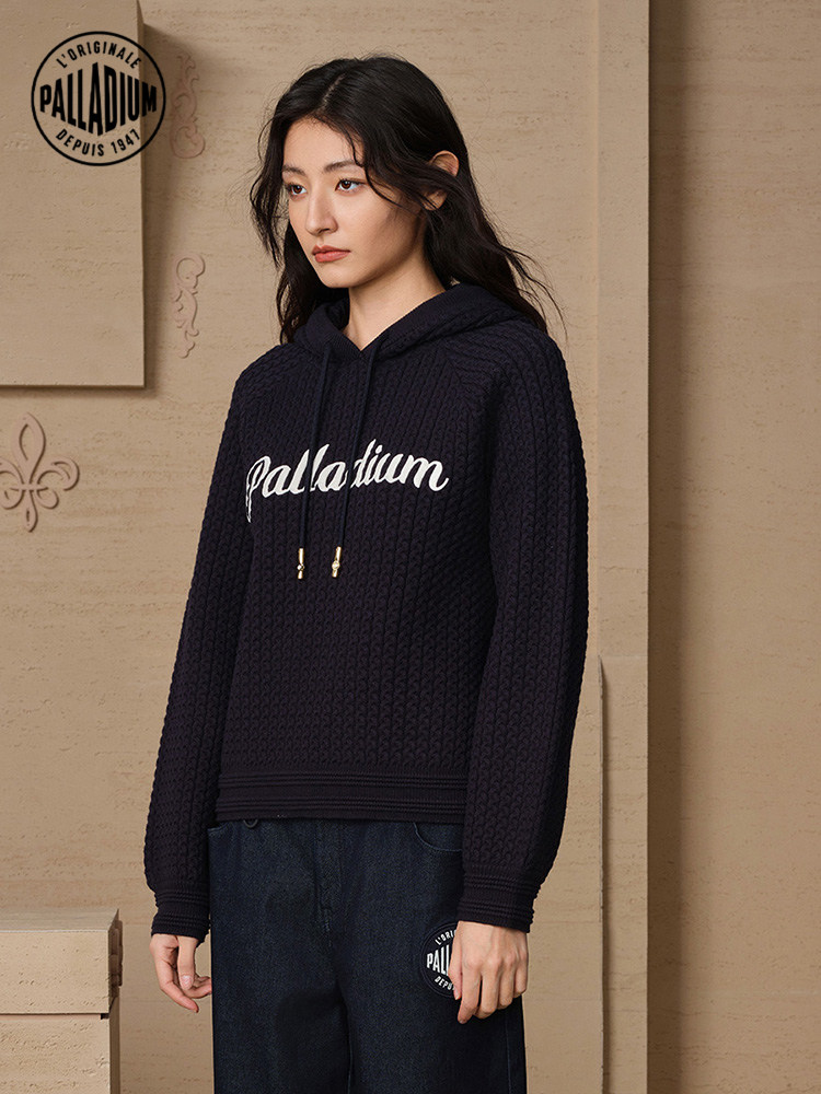 PALLADIUM 팔라딘 스웨터 라운드 넥 루즈 멋쟁이 긴 소매 무지 다용도 스웨터 199774