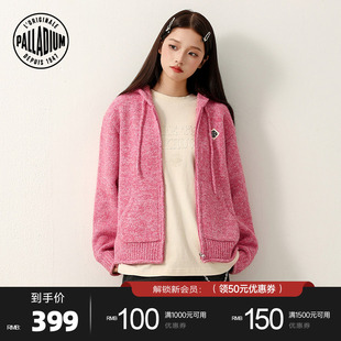 PALLADIUM帕拉丁上装时尚色彩独特图案女款开襟毛衫1912749