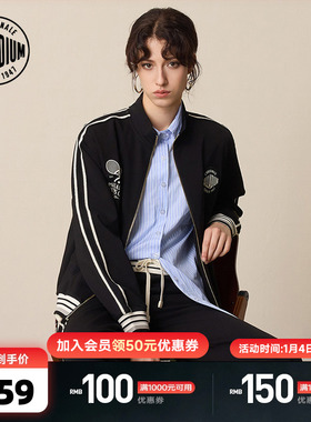 【复古运动系列】PALLADIUM帕拉丁休闲宽松百搭女款外套1911364