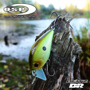 新品BLITZ SSR超浅层方舌版摇滚胖子 路亚硬饵 crankbai