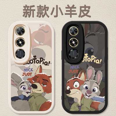 适用荣耀play9t手机壳play9tpro新款女honorplay9c疯狂动物城小羊皮保护套ALT一AN00防摔高级感男生硅胶软壳