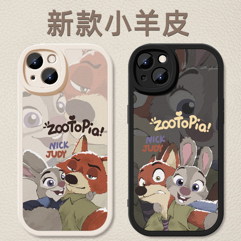 小羊皮细腻手感★天使眼镜头保护★大气高端